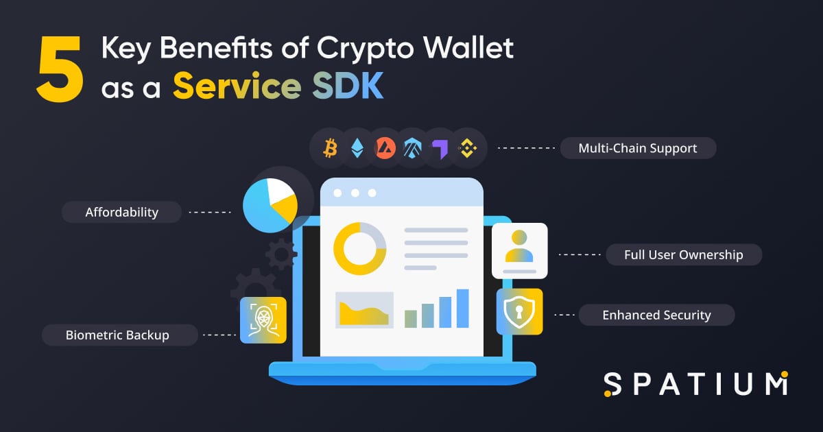 5 Key Benefits of Crypto Wallet-as-a-Service SDK